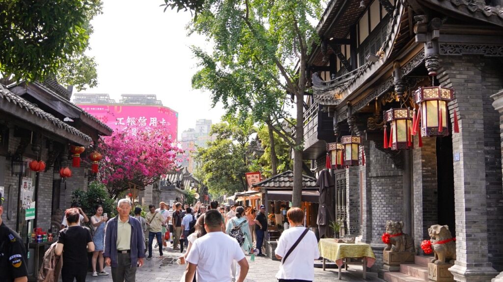 ที่พักเฉิงตู2025 - ถนนควานไจ่เซี่ยงจื่อ (Kuanzhai Alleys)